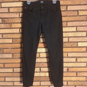 Hudson Black Size 28 Crop Krista Super Skinny Jeans
